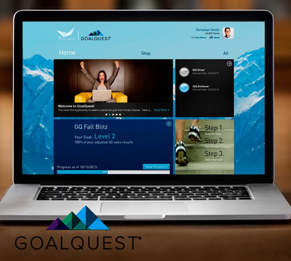 GoalQuest is a patented sales incentive program that is designed to motivate and reward sales teams. 